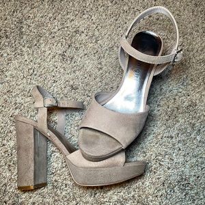 Madden Girl Women’s platform open toe High Heel shoes